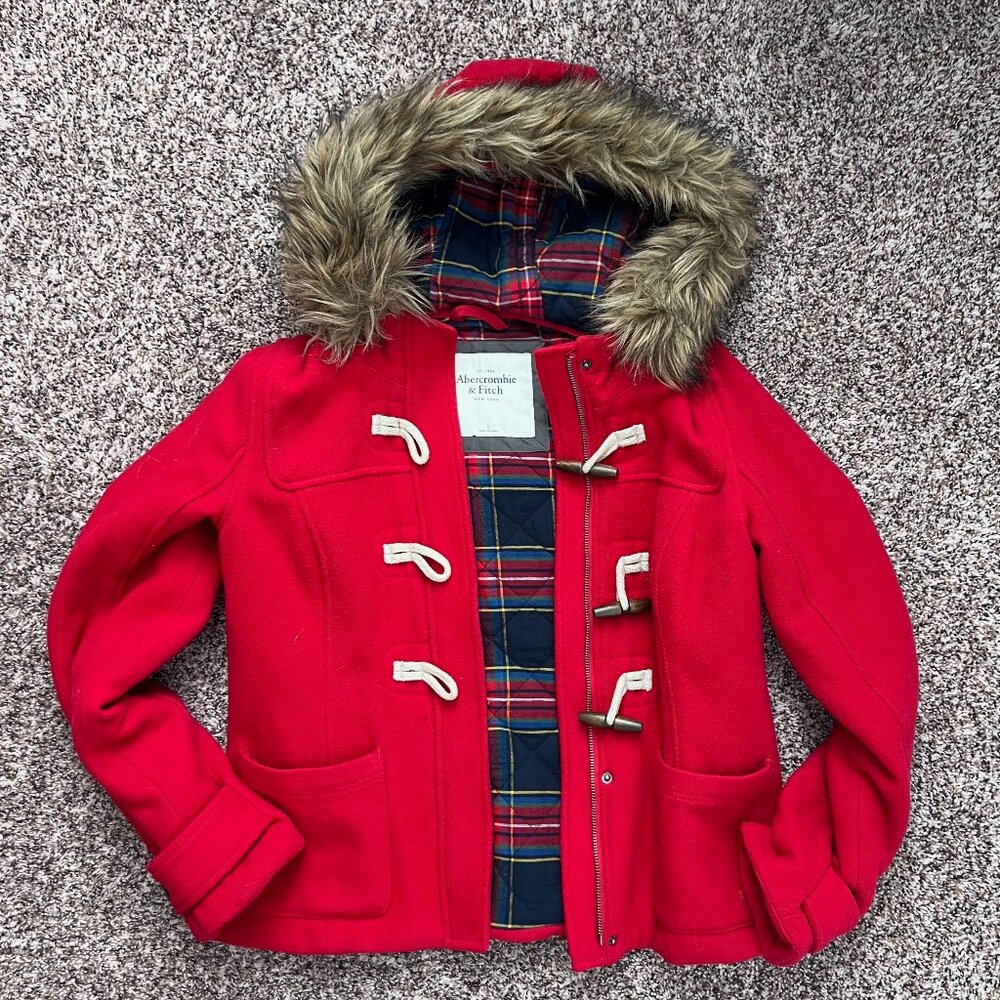 Abercrombie Wool Jacket - Size Large